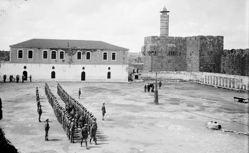 Allenby decorated in Jerusalem 1918 - square